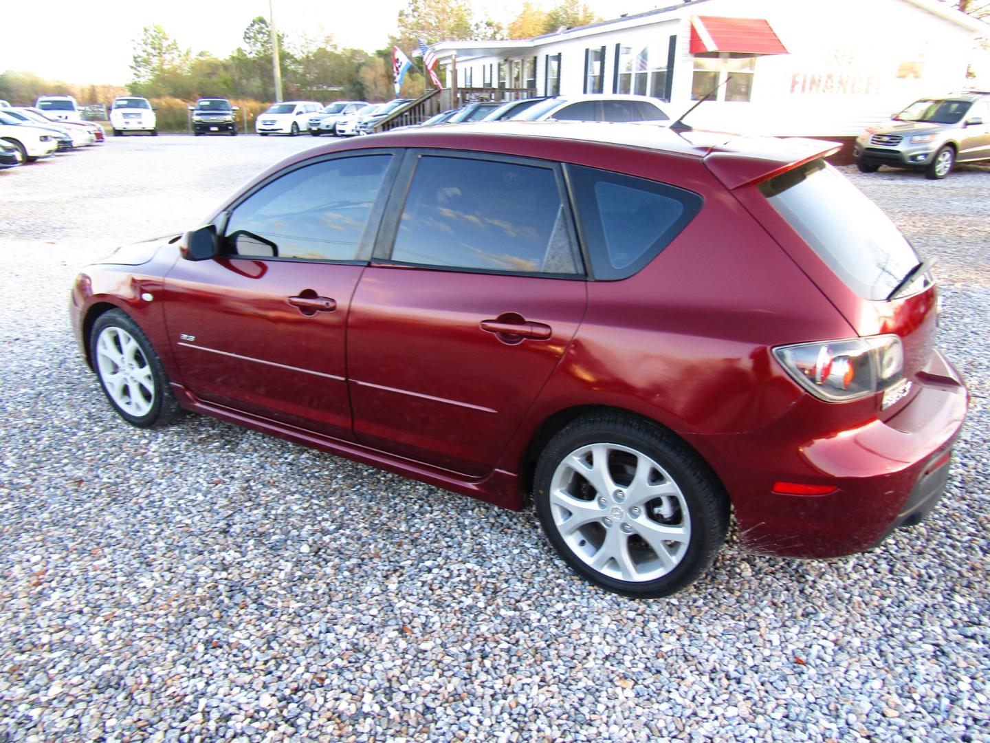 2008 Red Mazda MAZDA3 s Grand Touring 5-Door (JM1BK343481) with an 2.3L L4 DOHC 16V engine, Automatic transmission, located at 15016 S Hwy 231, Midland City, AL, 36350, (334) 983-3001, 31.306210, -85.495277 - Photo#5